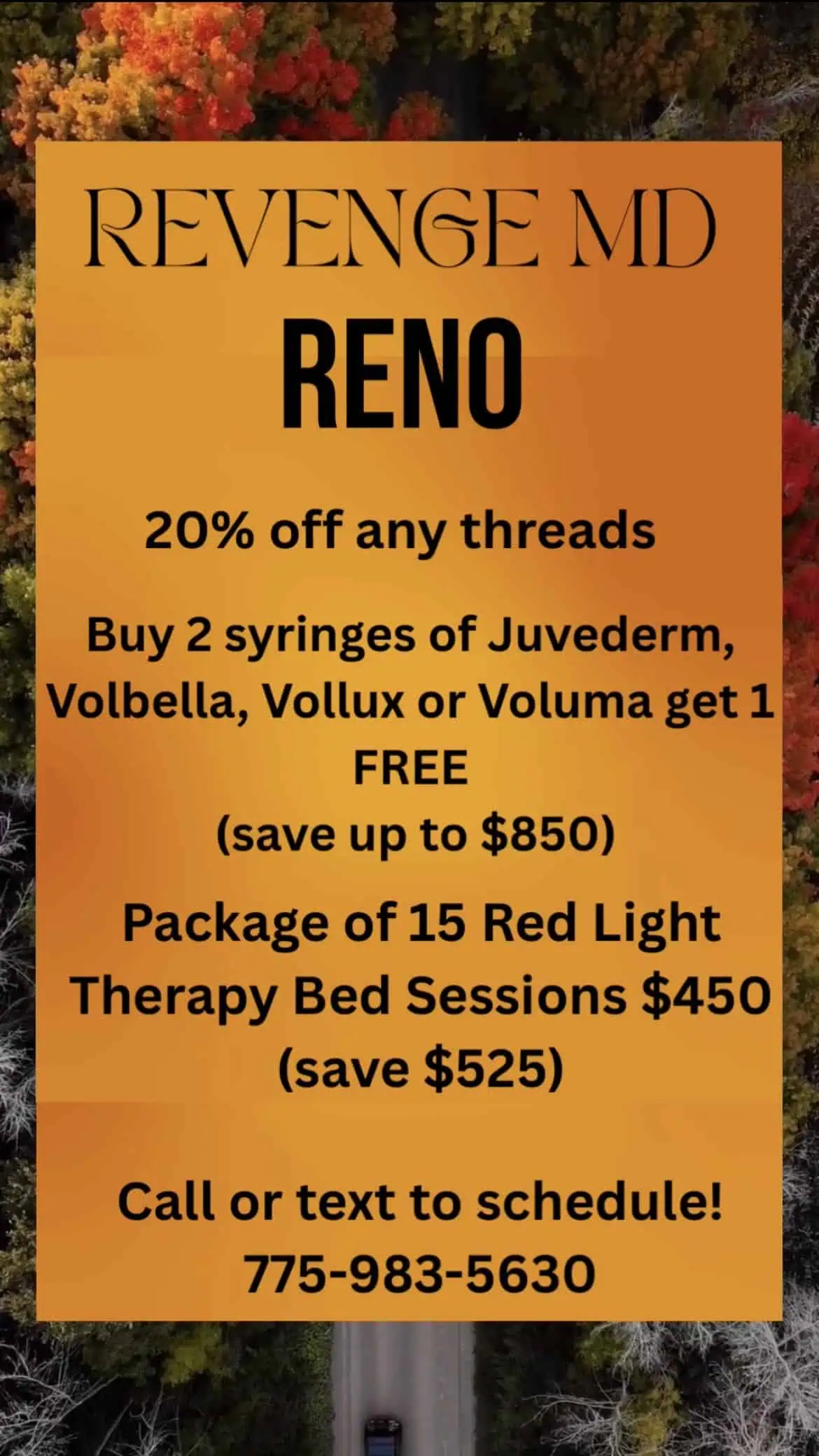 Monthly Specials in Reno, NV